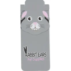 Paws and Claws Magnetic Bookmark - Bunny