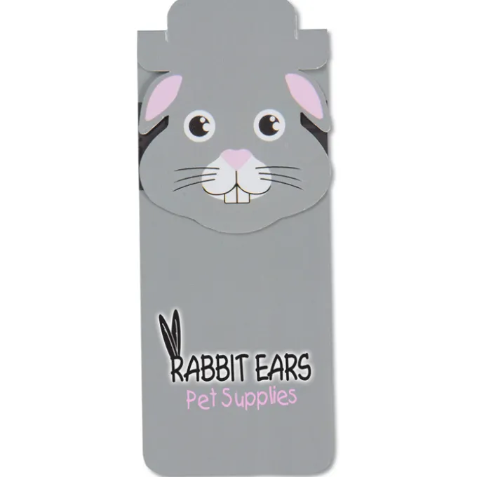 Paws and Claws Magnetic Bookmark - Bunny
