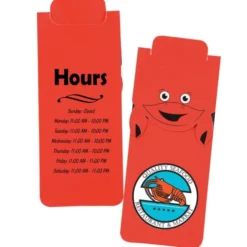 Paws and Claws Magnetic Bookmark - Crab