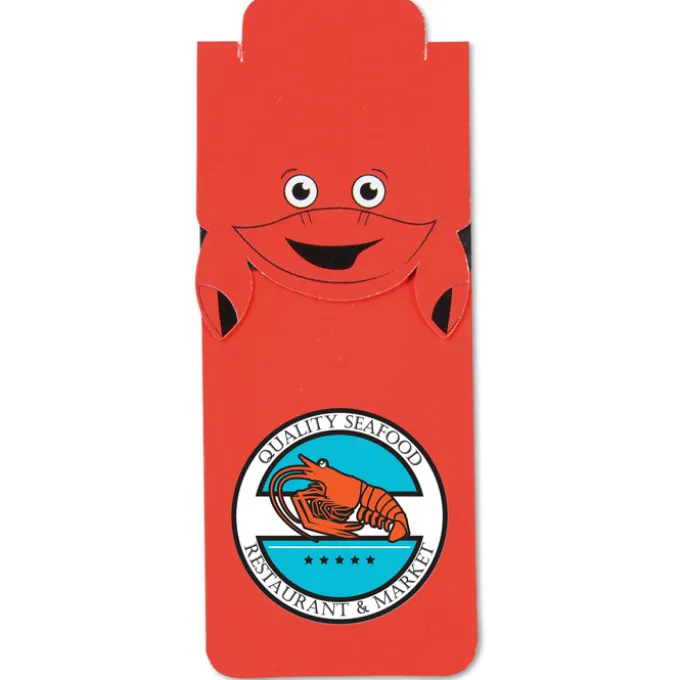 Paws and Claws Magnetic Bookmark - Crab