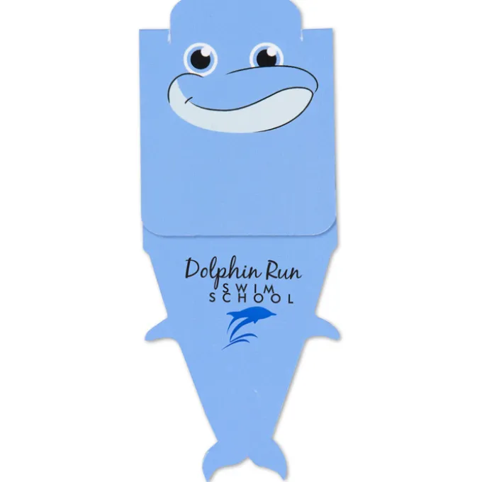 Paws and Claws Magnetic Bookmark - Dolphin