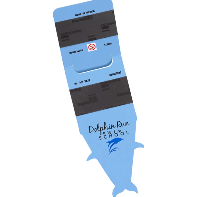 Paws and Claws Magnetic Bookmark - Dolphin