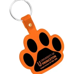Paw Shaped Keychain - Translucent