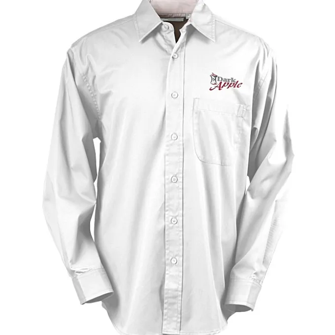 Peached Fine Line Twill Shirt - Men's