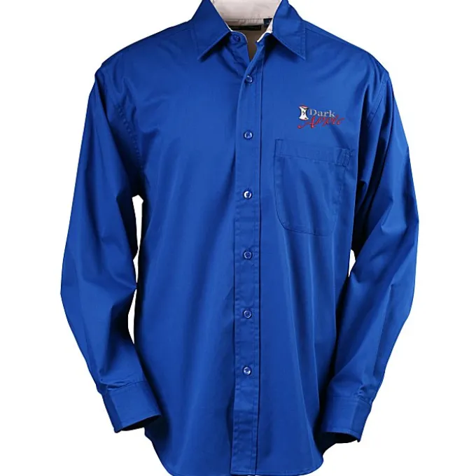 Peached Fine Line Twill Shirt - Men's