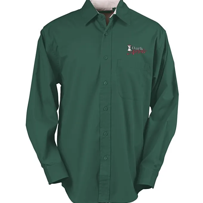 Peached Fine Line Twill Shirt - Men's
