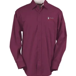 Peached Fine Line Twill Shirt - Men's