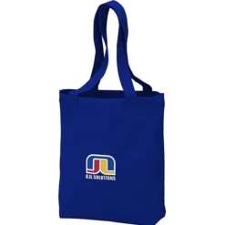 Peached 12-oz Cotton Tote - Embroidered