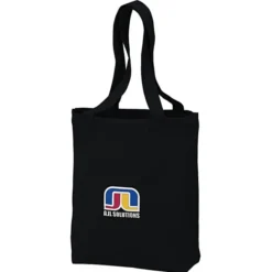 Peached 12-oz Cotton Tote - Embroidered