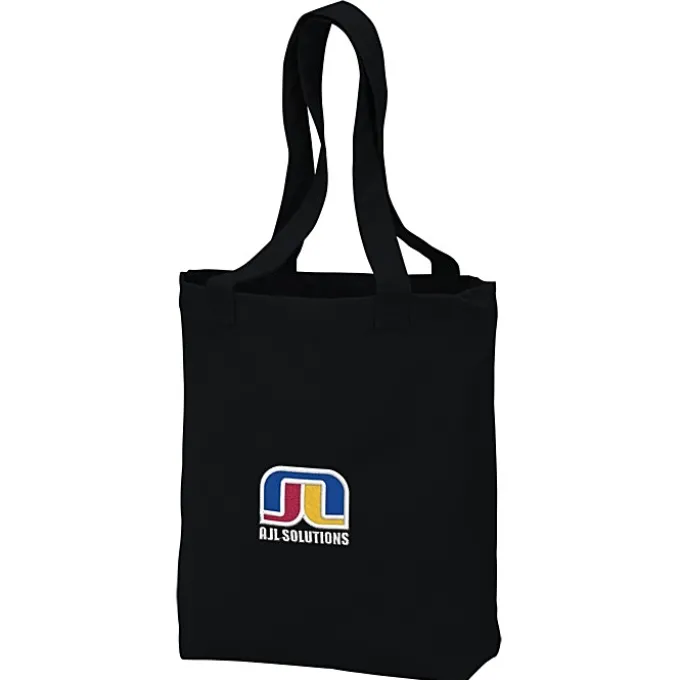 Peached 12-oz Cotton Tote - Embroidered
