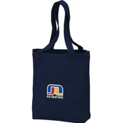 Peached 12-oz Cotton Tote - Embroidered