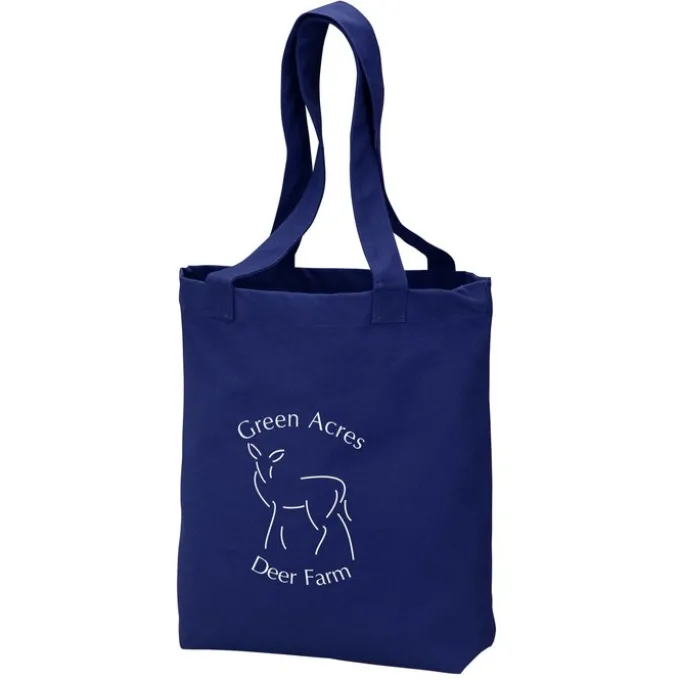 Peached 12-oz Cotton Tote - 24 hr