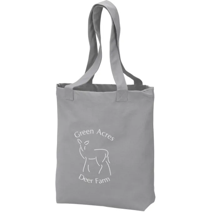 Peached 12-oz Cotton Tote - 24 hr