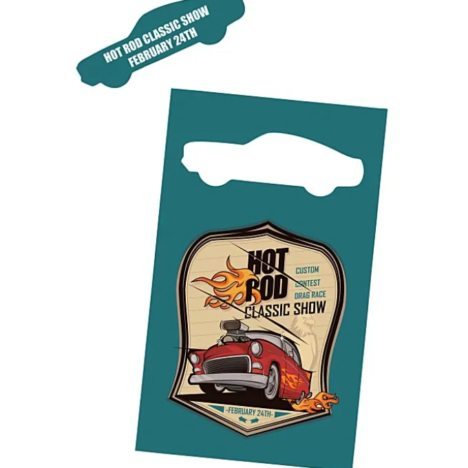 Peek a Boo Billboard Magnets - 30 mil - 3 inches x 5 inches - Car