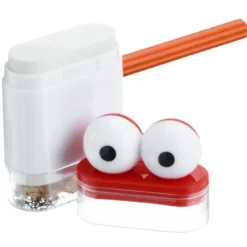 Pencil Sharpener with Eraser - Googly Eyes