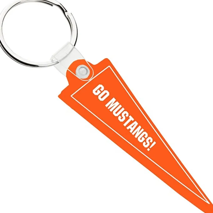 Pennant Soft Keychain - Translucent