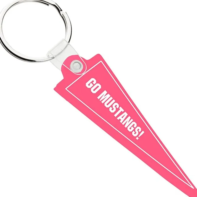Pennant Soft Keychain - Translucent