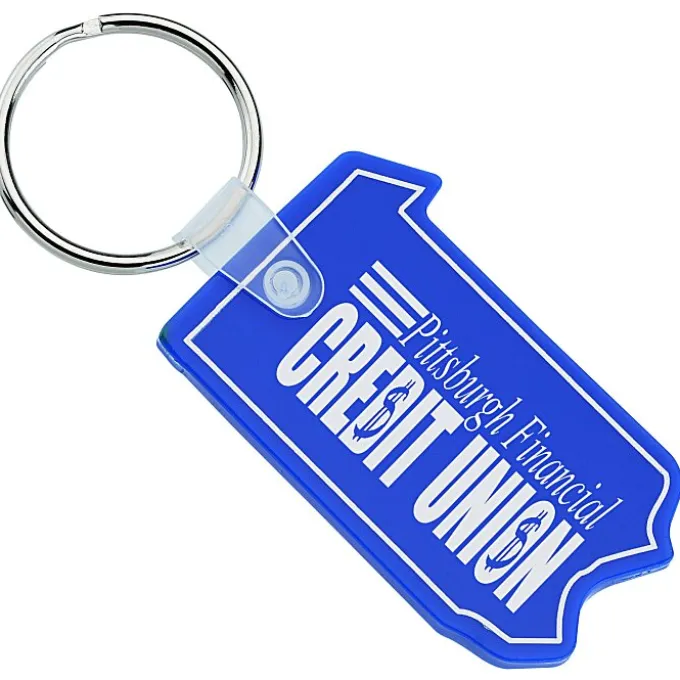 Pennsylvania Soft Keychain - Opaque