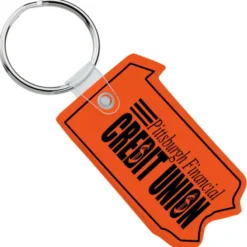 Pennsylvania Soft Keychain - Translucent