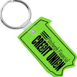 Pennsylvania Soft Keychain - Translucent