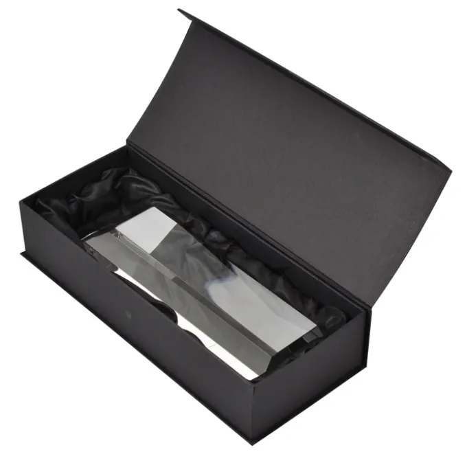 Pentagon Crystal Tower Award - 10 inches