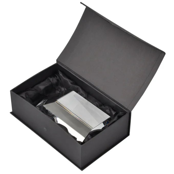 Pentagon Crystal Tower Award - 6 inches