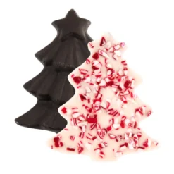 Peppermint Bark Shapes - 1-1/2 oz. - Tree