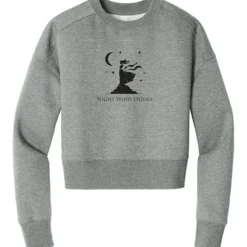 Perfect Blend Cropped Sweatshirt - Ladies' - Screen