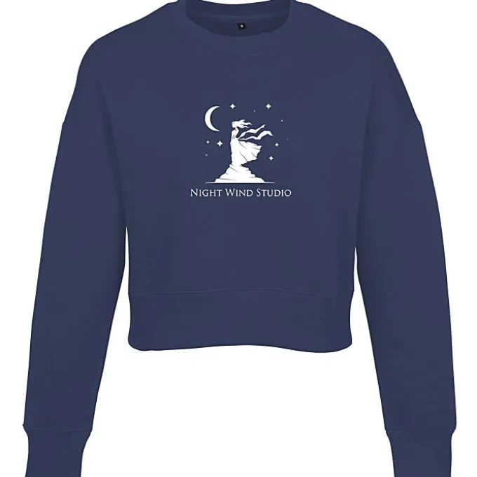 Perfect Blend Cropped Sweatshirt - Ladies' - Screen