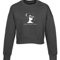 Perfect Blend Cropped Sweatshirt - Ladies' - Screen