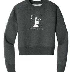 Perfect Blend Cropped Sweatshirt - Ladies' - Screen
