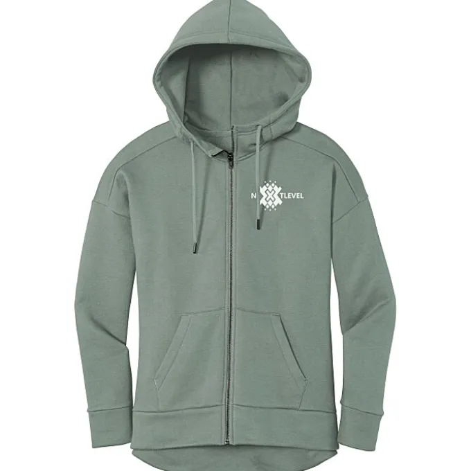 Perfect Blend Full-Zip Hoodie - Ladies' - Screen