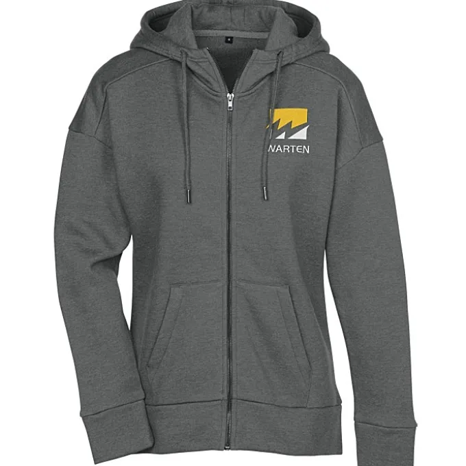 Perfect Blend Full-Zip Hoodie - Ladies' - Embroidered