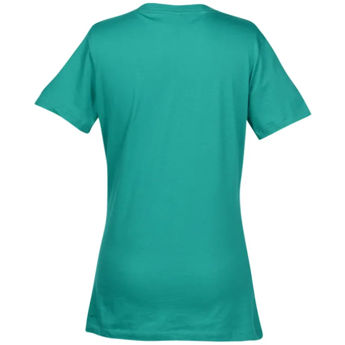 Perfect Weight Crew Tee - Ladies' - Embroidered
