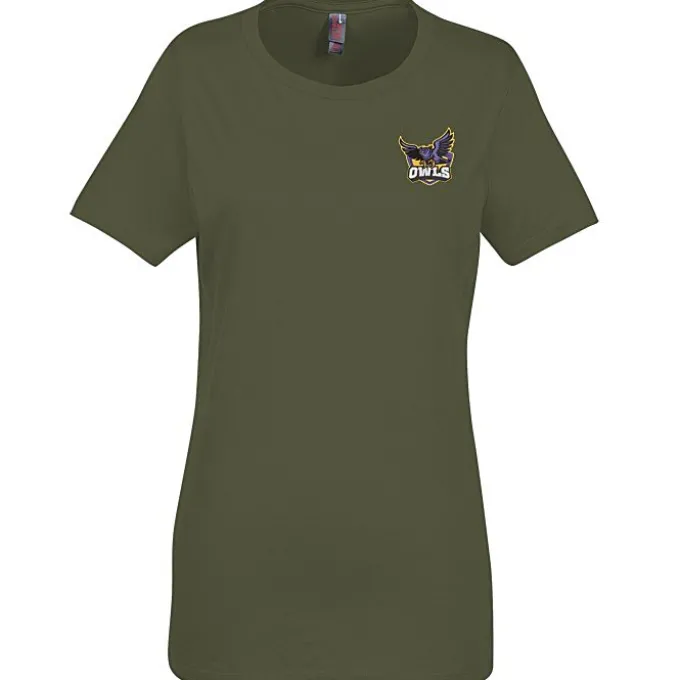 Perfect Weight Crew Tee - Ladies' - Embroidered