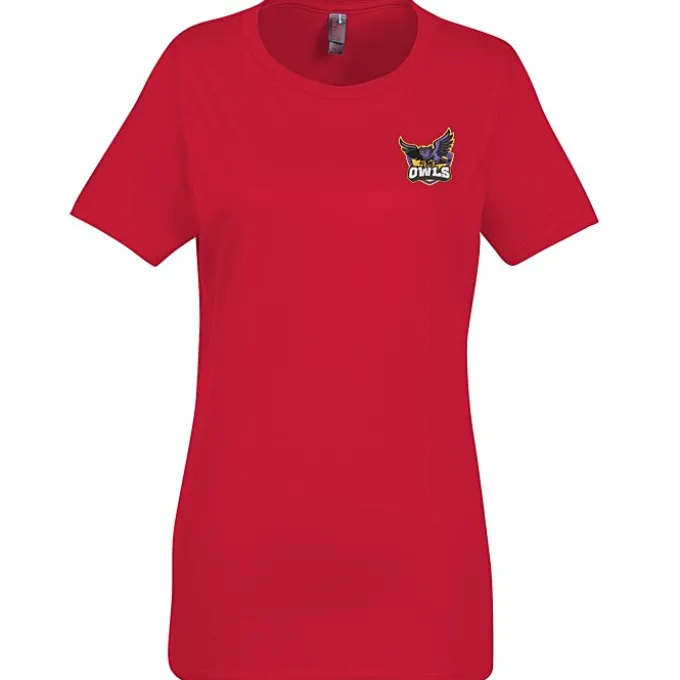 Perfect Weight Crew Tee - Ladies' - Embroidered