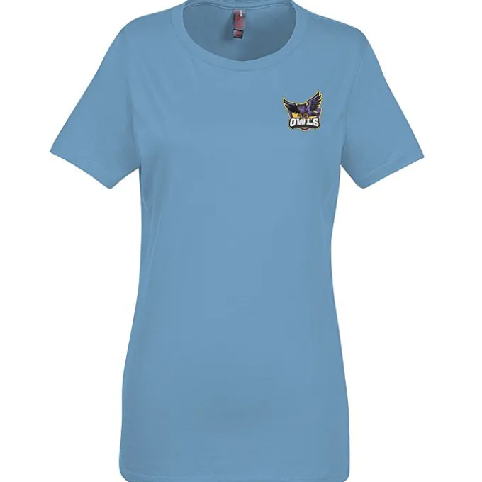 Perfect Weight Crew Tee - Ladies' - Embroidered