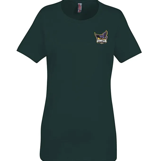 Perfect Weight Crew Tee - Ladies' - Embroidered