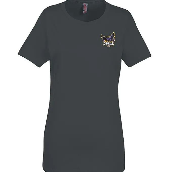 Perfect Weight Crew Tee - Ladies' - Embroidered