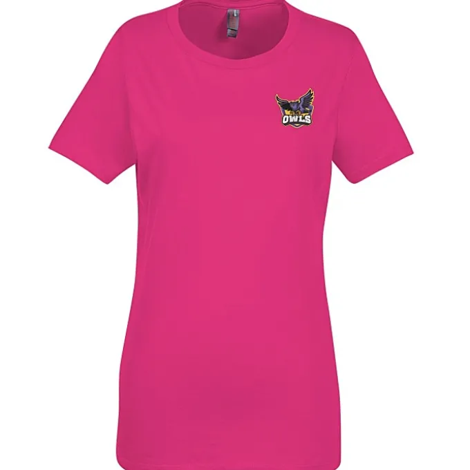 Perfect Weight Crew Tee - Ladies' - Embroidered