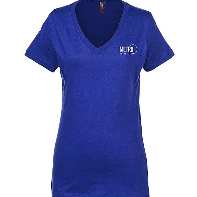 Perfect Weight V-Neck Tee - Ladies'