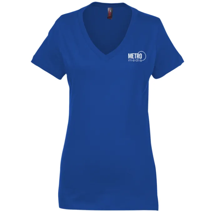 Perfect Weight V-Neck Tee - Ladies'