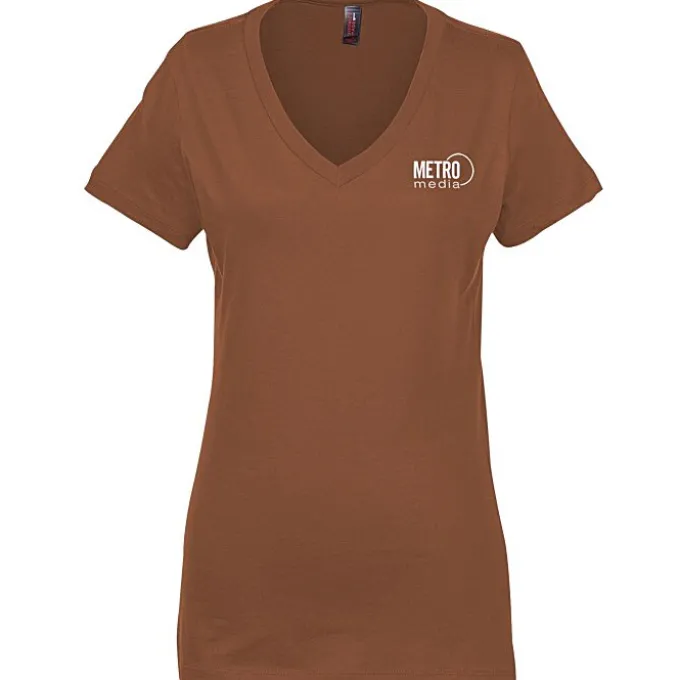 Perfect Weight V-Neck Tee - Ladies'