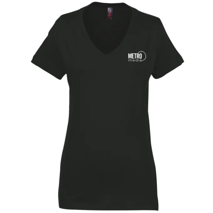 Perfect Weight V-Neck Tee - Ladies'