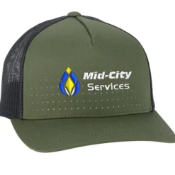 Perforated 5-Panel Trucker Cap