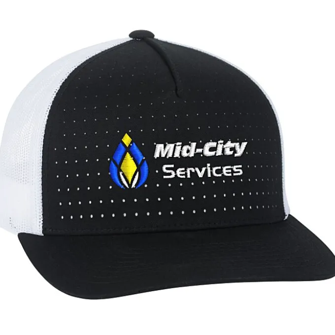 Perforated 5-Panel Trucker Cap