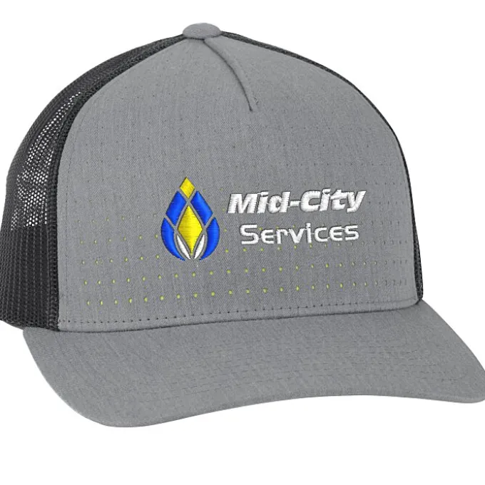 Perforated 5-Panel Trucker Cap