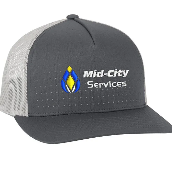 Perforated 5-Panel Trucker Cap