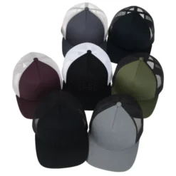 Perforated 5-Panel Trucker Cap
