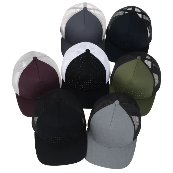 Perforated 5-Panel Trucker Cap